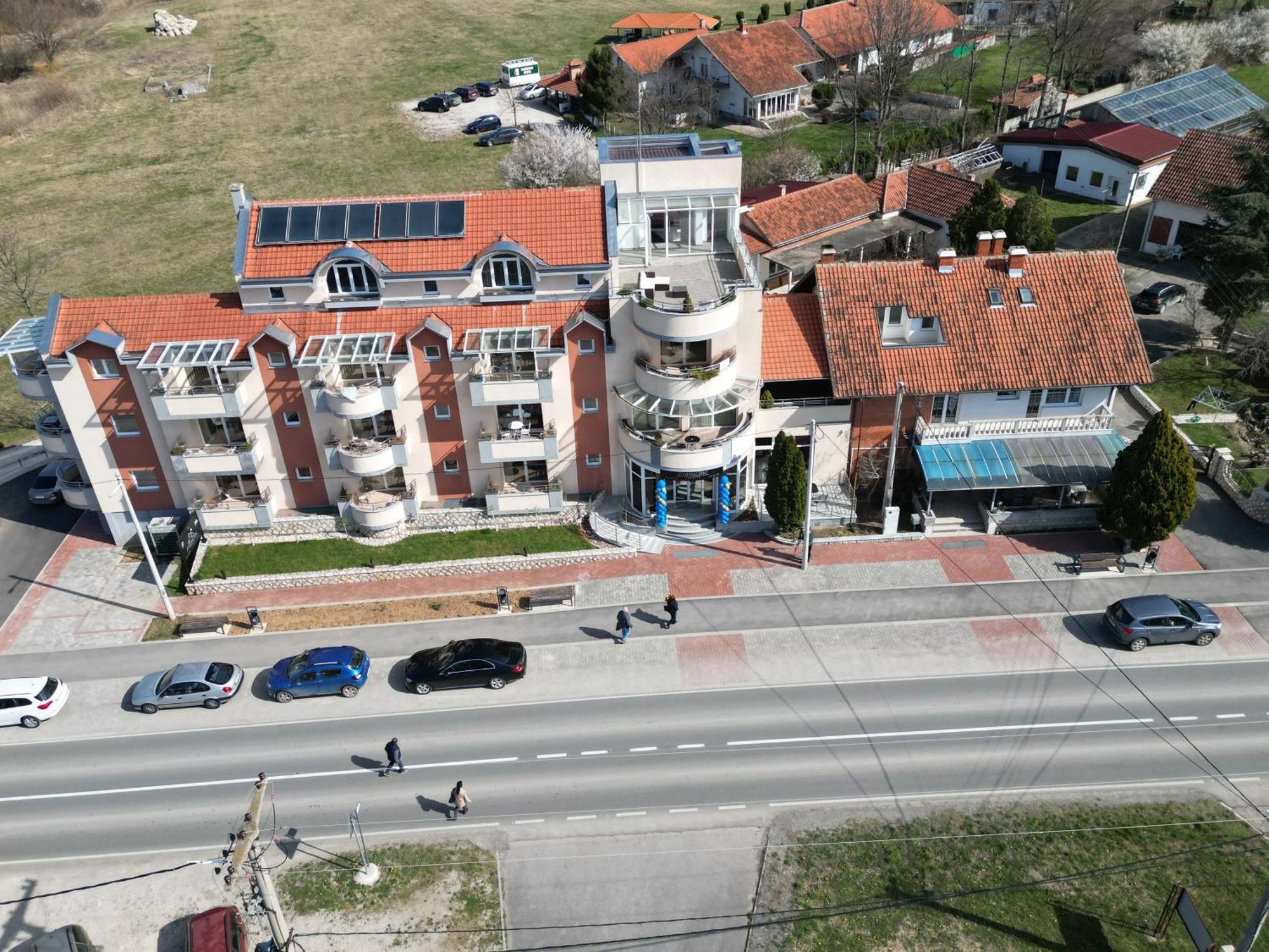 Smestaj Zvezdano Nebo ชเดรโล ภายนอก รูปภาพ